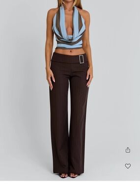 NWT Outcast Brown Pants with Buckle